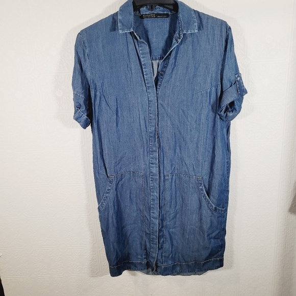 All Saints Calla bay shirt dress - Picture 10 of 10